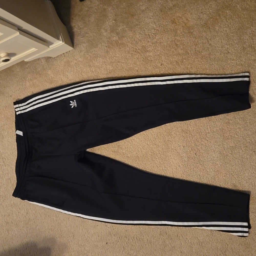 Adidas Women's Black Joggers-tracksuits